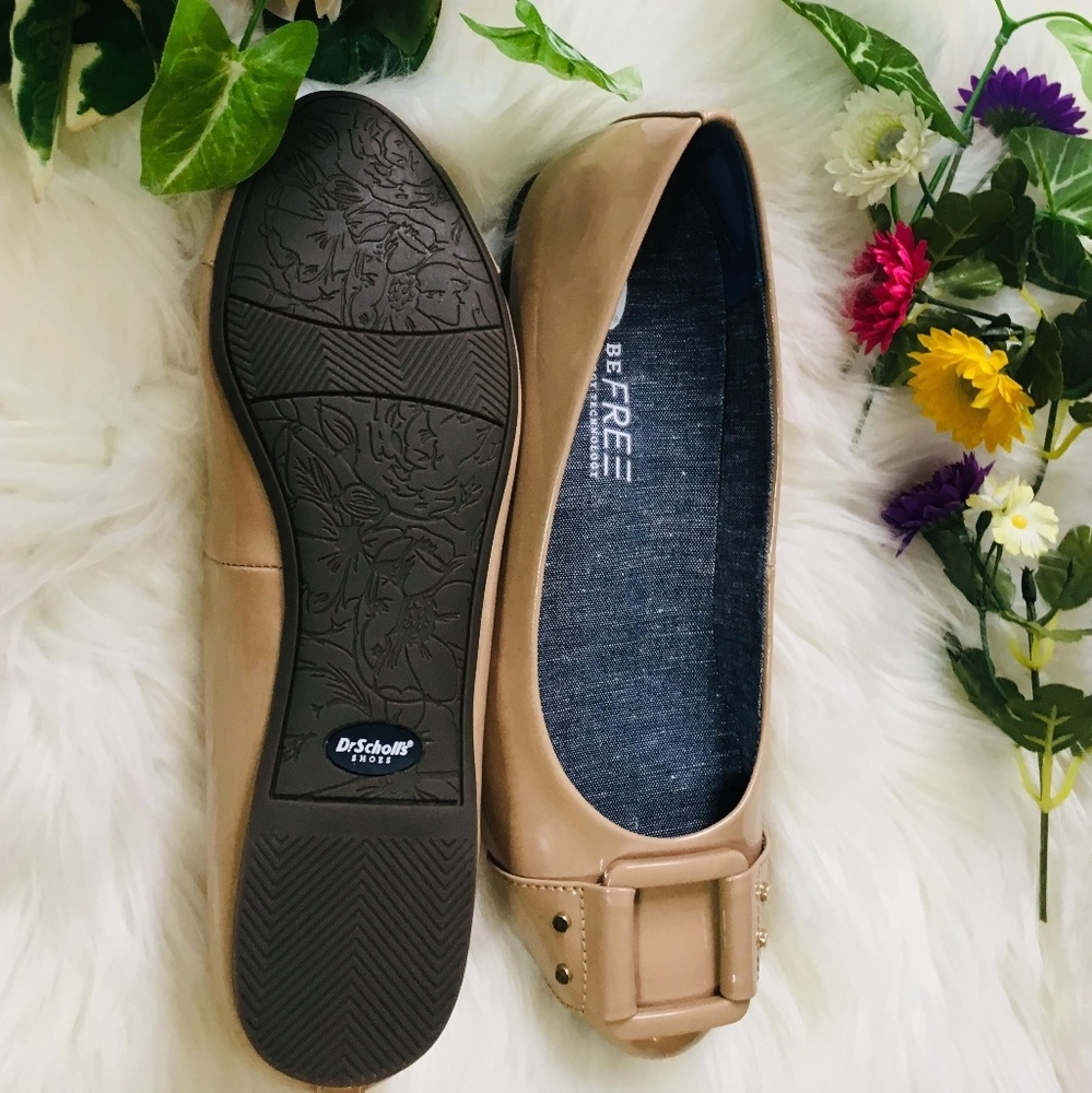 New Dr. Scholl's Women's Frankie Nude Flat Shoes